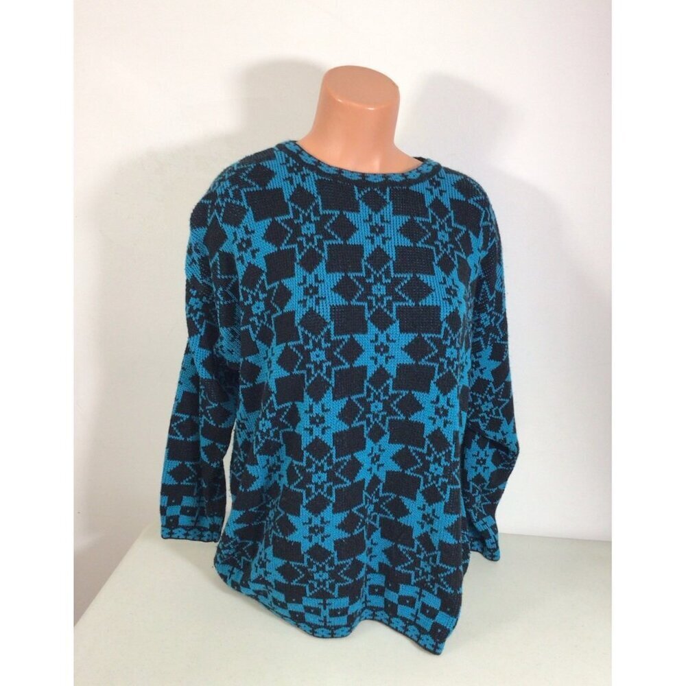 Stefano Vintage Star Sweater Womens Medium